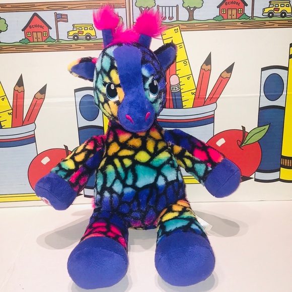 Rainbow Wild Style Giraffe Build A Bear - Picture 2 of 7